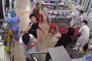 Tạm giữ hình sự nam thanh niên hành hung nhân viên Bệnh viện Đa khoa tỉnh Nam Định