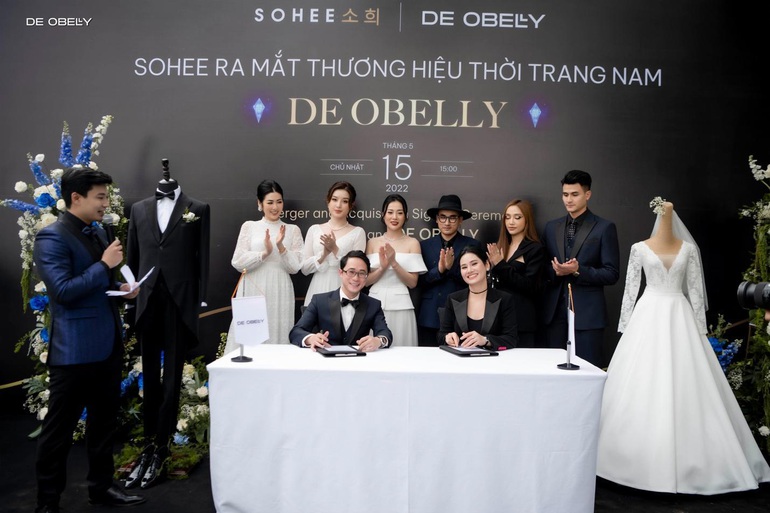 SOHEE ra mắt thương hiệu thời trang nam DE OBELLY