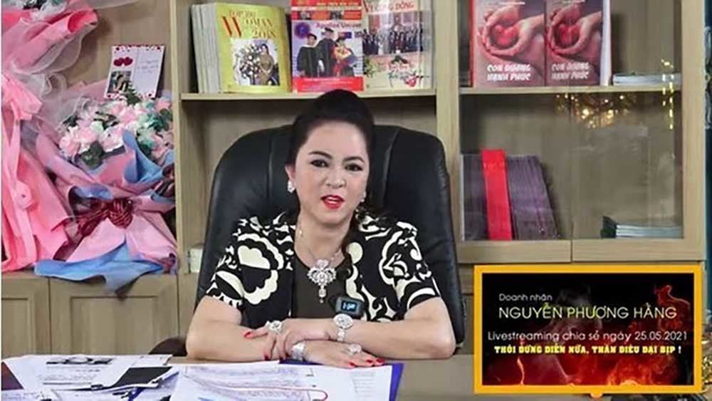 Bà Nguyễn Phương Hằng đã livestream xúc phạm 10 người ra sao?